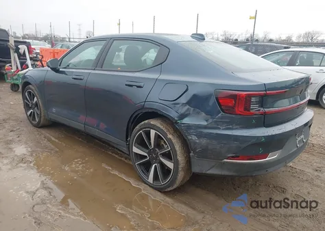 2022 Polestar 2 Long Range Single Motor z USA, uszkodzony, nr VIN LPSEG3KA1NL083364